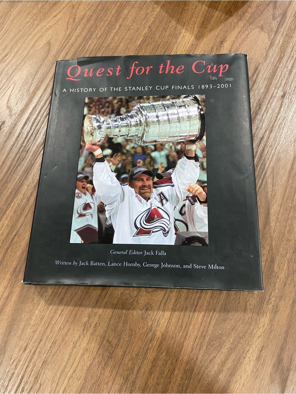 Quest for the Cup Hardcover Book - Black